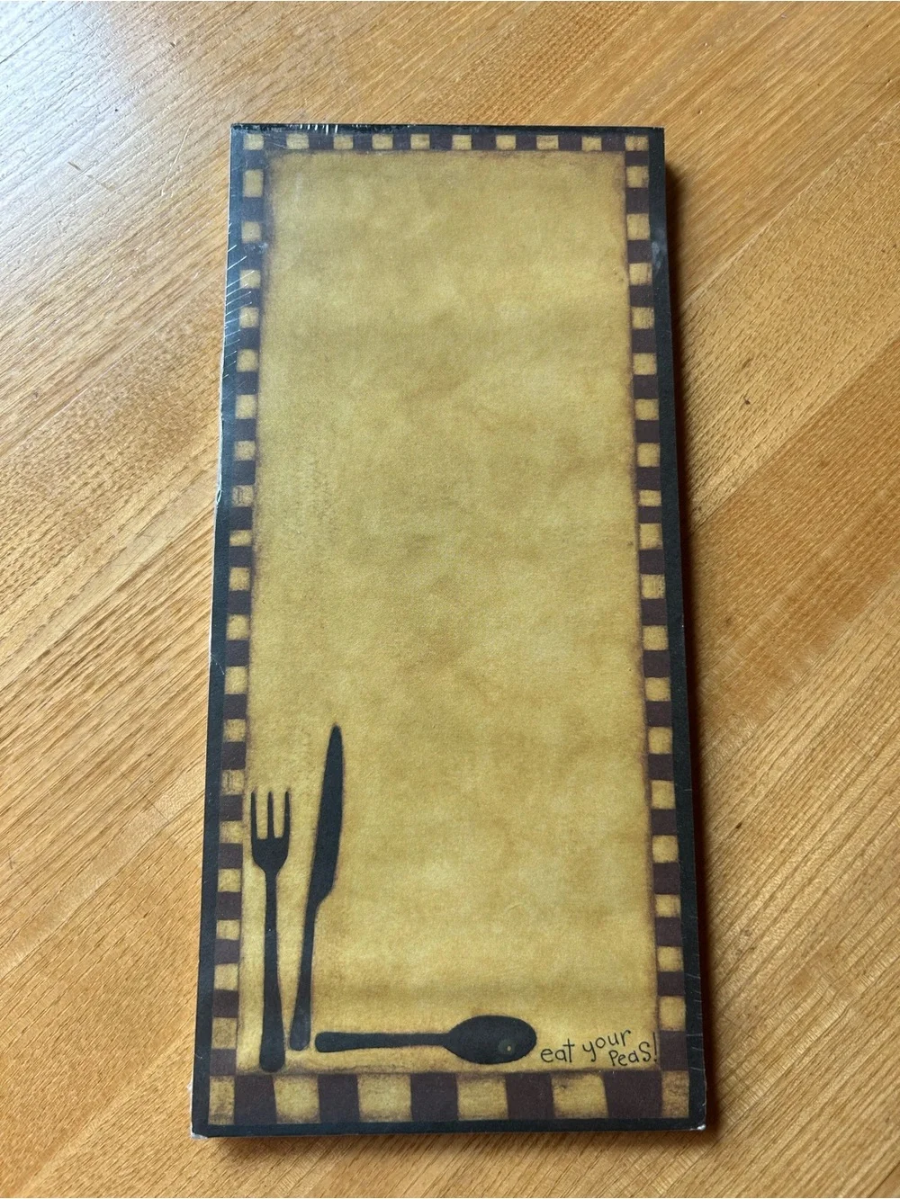 Lang Eat Your Peas Notepad / Optional Magnet